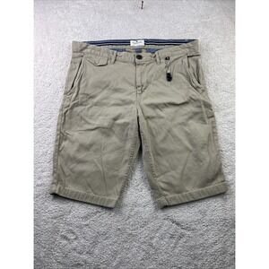 Tom Tailor Shorts Men 36 Khaki Josh Regular Slim Casual Stretch Cotton Preppy‎